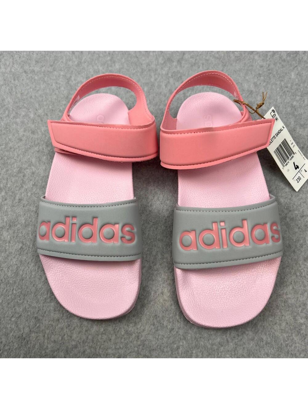 ADIDAS Kids Adilette Slides Sandals 4 youth Girls Classic Beach Summer Vaca - Picture 3 of 8